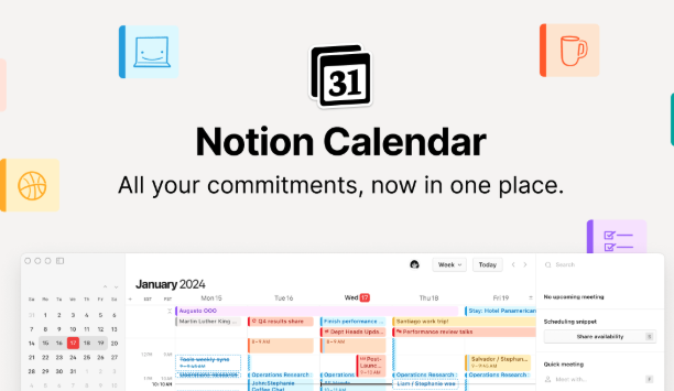 Qué es Notion Calendar y como funciona