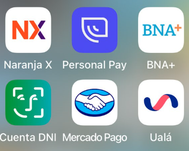 Billeteras más usadas en Argentina