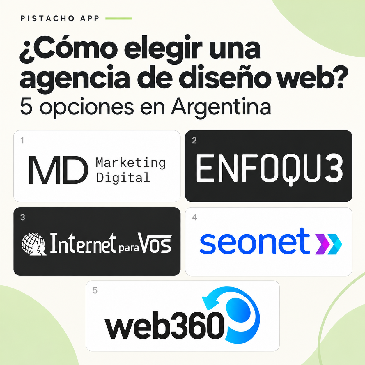 5 agencias de diseño web en Argentina y cómo elegir la indicada