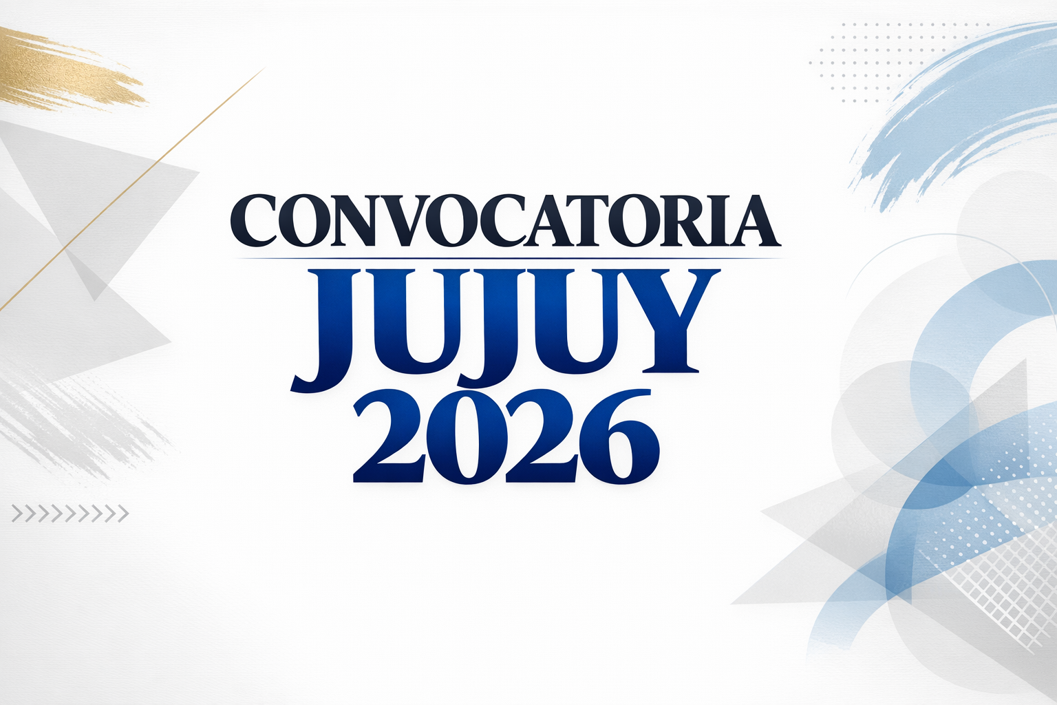 CONVOCATORIA JUJUY 2026